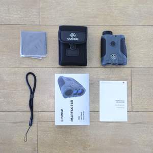 Télémètre <span class=keywords><strong>laser</strong></span> portable OLED 6x21 Golf 905nm avec revêtement multi-couches, portée de 6 à 1600 yards pour la chasse - Product Image 6