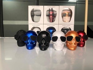 Mini haut-parleur portable en forme <span class=keywords><strong>de</strong></span> crâne, haut-parleur stéréo sans fil, haut-parleur basse HD - Product Image 6