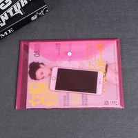 Pochette de classement transparente en PP personnalisée, haute qualité, pour le rangement de documents de bureau