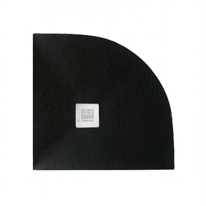 Plato de Ducha Emotion Line Serenity Corner Negro Grafito 100x100 cm - Product Image 3