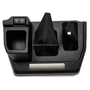 Garniture de couvercle de boîte de Console <span class=keywords><strong>centrale</strong></span> intérieure de voiture YBJ pour Toyota <span class=keywords><strong>Land</strong></span> <span class=keywords><strong>Cruiser</strong></span> série 70 LC70 LC76 LC79 FJ70 FJ76 FJ79 70e anniversaire - Product Image 2