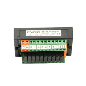 10-way normally open contact relay module PLC output signal amplification relay panel RT-P10S 24V