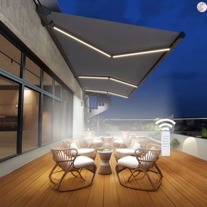Toldo Retráctil Eléctrico de Cassette Completo, Plegable, para Protección Solar en Exteriores, para Balcón y Terraza - Product Image 4