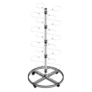 Sàn kim loại bóng đá đứng bóng đá bóng đứng Bowling Bóng Giá hiển thị cho cửa hàng bóng, siêu thị - Product Image 2