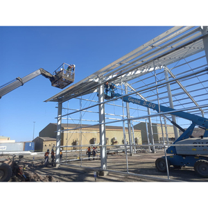 Cobertizos de Almacenamiento <span class=keywords><strong>para</strong></span> Exteriores, Resistentes a la Corrosión, Precio de Fábrica, Estructura de Acero, Almacenamiento Comercial, Taller, Bodega - Product Image 4