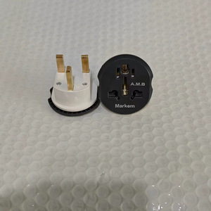 Markem Travel <b>Adapter</b> 25A Three-Pole AC <b>Plug</b> <b>Universal</b> For Britain Hong Kong Macau Singapore Malaysia - Product Image 1