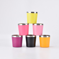Bouteille d'eau, tasse à café et gobelet à lait en acier inoxydable 304 pour enfants – Personnalisable, petite capacité, design décontracté – Vente en gros
