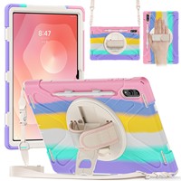Funda de Silicona Antigolpes para Samsung Galaxy Tab S11 Ultra S10 Plus A9 Plus S9 S8 S7, Funda Protectora para Tablet con Cobertura Total
