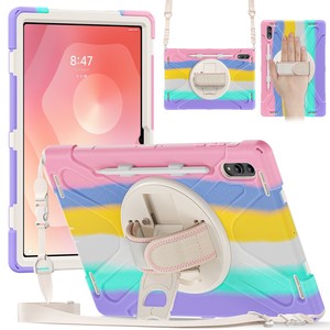 Funda de Silicona Antigolpes para Samsung <span class=keywords><strong>Galaxy</strong></span> <span class=keywords><strong>Tab</strong></span> S11 <span class=keywords><strong>Ultra</strong></span> S10 Plus A9 Plus S9 <span class=keywords><strong>S8</strong></span> S7, Funda Protectora para Tablet con Cobertura Total - Product Image 6