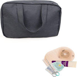 Ostomy tas penyimpan, aksesori tas perjalanan Ostomy tas perlengkapan gantung untuk ostomi kolostomi kateter Foley - Product Image 3