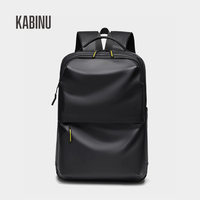Sac à dos pour ordinateur portable professionnel de grande capacité, surface souple, résistant à l'usure, sac à dos de voyage pour ordinateur, voyage d'affaires