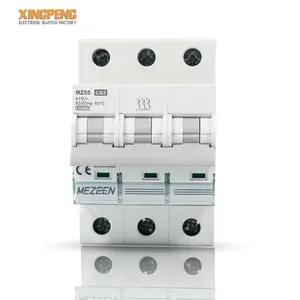 Mezeen MCB C65 L7 3P 63A diferencial MCB interruptor generador 38 AMP disyuntor