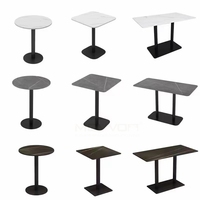 Ensemble de table et de chaises de salle à manger modernes et luxueuses à hauteur réglable avec plateau en MDF pour la maison, la salle de bain ou la cuisine