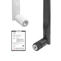 Antenne de communication externe 4G LTE 5G Wifi, antenne en caoutchouc 2400-5800MHz 50 Ohm Omni 134MM