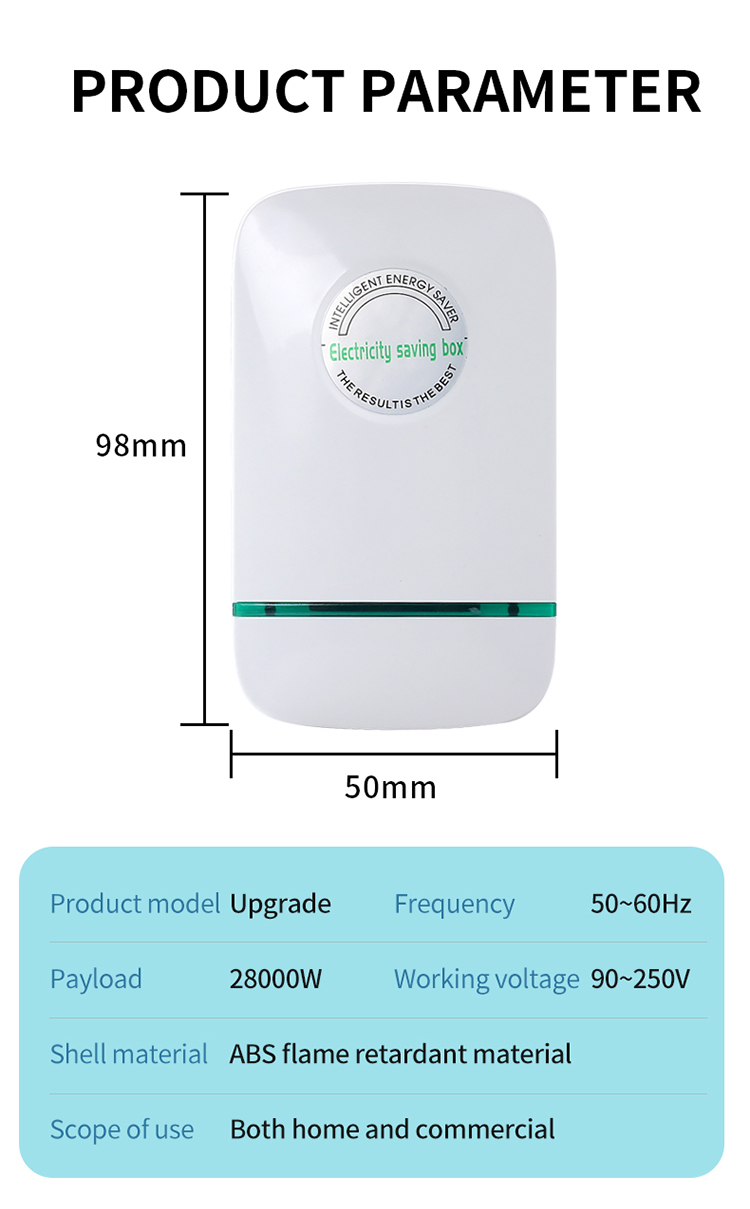 New Arrival 30KW Electricity Saving Box Electric Energy Power Saver Power Factor Saver