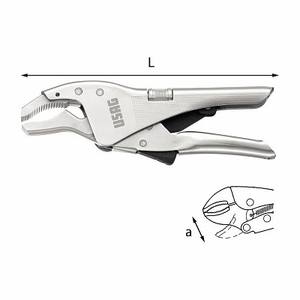 Pinces et coupe-fils, pinces réglables autobloquantes, Usag 134 A - Product Image 1