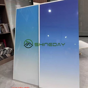 Panneau mural décoratif en cristal de carbone design pour la maison, placage de bois de charbon de <span class=keywords><strong>bambou</strong></span> de première qualité et écologique - Product Image 5