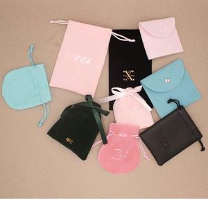 Bolsas de Joyería de Terciopelo Rosa de Lujo, Bolsas Protectoras de Microfibra, Tamaño Personalizado, Impresión Serigráfica, Elegante Caja para Joyas - Product Image 6