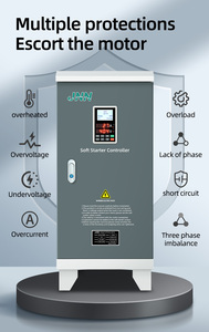 Jnn 18.5KW 22Kw <span class=keywords><strong>30Kw</strong></span> tùy chỉnh trực tuyến Tủ mềm Starter bảng điện hộp cho băng tải và người hâm mộ - Product Image 4