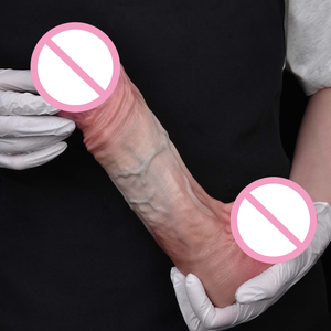 FAAK Dildos Gigantes Realistas de Silicona de Doble Capa, Dildo Enorme, Grueso y Largo, Pene Grande, Juguetes Sexuales para Adultos, Venta al por Menor - Product Image 6
