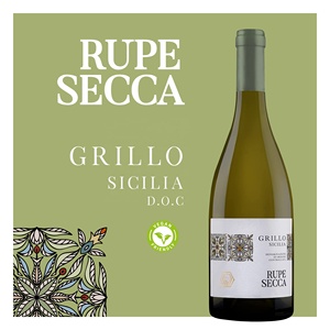ไวน์ขาว Grillo DOC Sicilia Rupe Secca 750มล. จูเซปเป้เวดี้เลือกไวน์วีแกนสีขาวผลิตในอิตาลี - Product Image 2