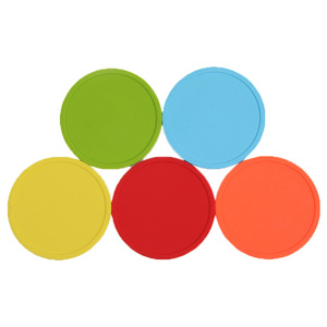 Bán buôn Vòng mềm PVC cup Coaster với biểu tượng Tùy chỉnh cao su nhựa thủ công mỹ nghệ - Product Image 1