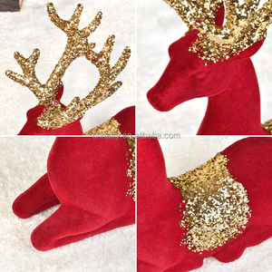 High Quality Red <b>Reindeer</b> <b>Christmas</b> Decoration Best Selling Classic Style Table Top Gift New Design <b>Reindeer</b> - Product Image 6