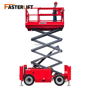 패스터리프트 고품질 18m 시저리프트 쿠보타 디젤 엔진 1000kg 용량 자주식 고소작업대 - Product Image 6