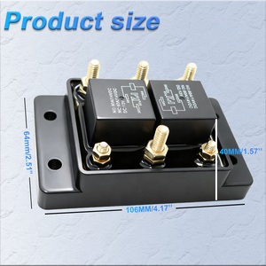 Módulo de Relé de Avance y Retroceso 5541100 24452 Compatible con Motor de Lona o Cabrestante - Product Image 2