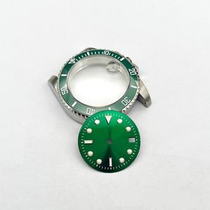 Accessoires de montre de haute qualité OEM ODM en acier inoxydable 316L massif 40MM-42MM pour hommes, boîtier en céramique avec verre saphir mécanique - Product Image 2