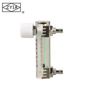 Regulator Aliran Gas/Oksigen Plastik Akrilik Medis Mini Portabel Pengukur Aliran Baja Tahan Karat Konsentrator Oksigen Rumah Tangga - Product Image 2
