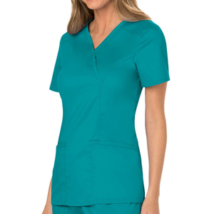 Nouvelle tenue médicale unisexe en coton mélangé tricoté, taille XXS, pour hôpital, soins infirmiers et usage médical - Product Image 3