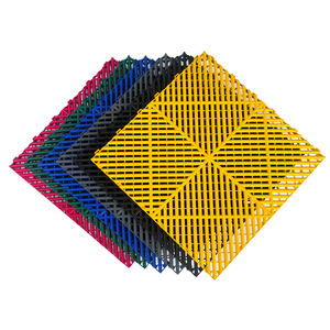 Tapis de sol de garage en plastique à emboîtement antidérapant - Product Image 1