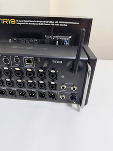 Console de mixage numérique à 18 canaux MR18, en métal, avec USB, XLR, Ethernet, pour système audio de scène, PA, DJ - Product Image 4