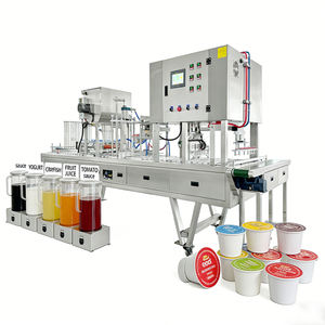 Máquina Multifunción para Llenado de Botellas de Salsa para Mascotas, Vasos de Yogur y Sándwiches, con Sellado Automático para <span class=keywords><strong>Nespresso</strong></span> - Product Image 1