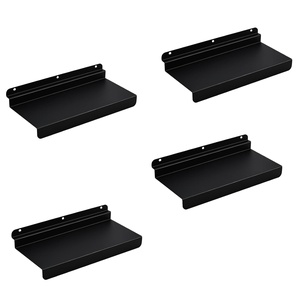 Étagère murale Slatwall présentoir plat en métal pour présentoir de chaussures multifonctionnel à lattes support de baskets plaque inclinée étagère en métal - Product Image 2