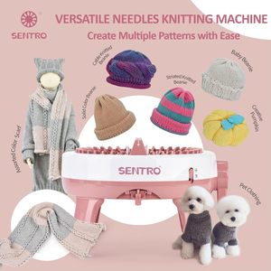 Máquina de Tejer Textil para Niños <span class=keywords><strong>Sentro</strong></span>, Máquina de Tejer con Agujas, 22 Agujas, Máquina de Tejer Circular Manual para Hacer Manualidades, Juguete - Product Image 5