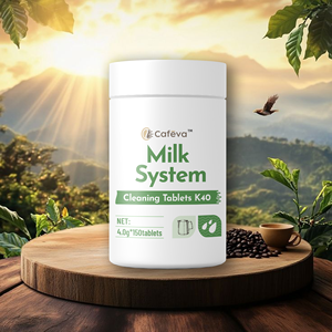 Cafetera Cafeva K40 4.0g*150 con Sistema de Leche Alcalina y Tabletas Biodegradables - Product Image 5