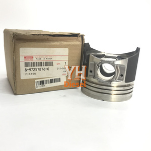 Piston STD 8-97257876-0 (89725-78760/8972578760) pour engins de construction, moteur EX40U 4LE1, fabriqué en Chine - Product Image 2