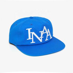 All'ingrosso OEM/<span class=keywords><strong>DEM</strong></span> 5 pannello Premium ricamo cotone 100% personalizzato per gli uomini sport in esecuzione non strutturata regolabile cappellini SnapBack - Product Image 2