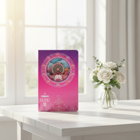 Carnet personnalisé avec sculpture en papier 3D de personnage IP, journal pop-up découpé au laser pour les fans