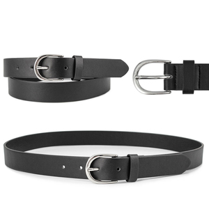 <span class=keywords><strong>Ceinture</strong></span> en cuir pour femme Pu Fashion Designer Honsen avec boucle en alliage, largeur 28 mm, longueur 90-110 cm, vente en gros - Product Image 1