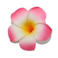 Vente de gros Autres fleurs et plantes décoratives Fleur artificielle en mousse EVA Fleurs de plumeria pour décorations de fête de mariage