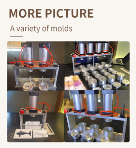 Máquina de Prensa Pneumática Manual para Bombas de Banho e Barras de Shampoo com Múltiplos Moldes – Venda Quente Personalizada - Product Image 2