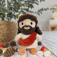 Vente en gros d'usine : Jouets en peluche électriques, poupées en peluche, jouets chrétiens classiques du Sauveur, Pâques, Noël