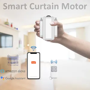 Smart Modern Window Smart Remote Control Curtain Opener Automated Curtains