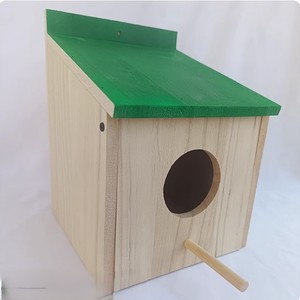 Wholesale stock of outdoor bird nests parrot breeding <b>boxes</b> bird nests bird cages parrot enclosures insulated wooden birdho - Product Image 5