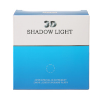 Projecteur de logo LED DXZ 2 pièces, lumière de courtoisie pour porte de voiture, laser adapté à A8L A7 A6L Q3 A5 A4L A4A6 A1 A3 R8 Q7 Q5 TT A8