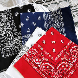 À la mode coton Paisley cajou fleur Bandana multifonctionnel petite écharpe carrée pour pour <span class=keywords><strong>Amazon</strong></span> Stock exportation mouchoirs - Product Image 4