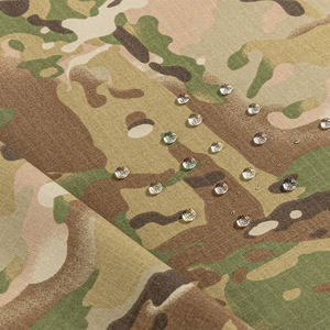 रेट्स 65% पॉली 32% कपास 3% स्पैन्डेक्स सीप कैमोफ्लैज स्ट्रेच गियर के लिए तरंगटे कपड़े - Product Image 5